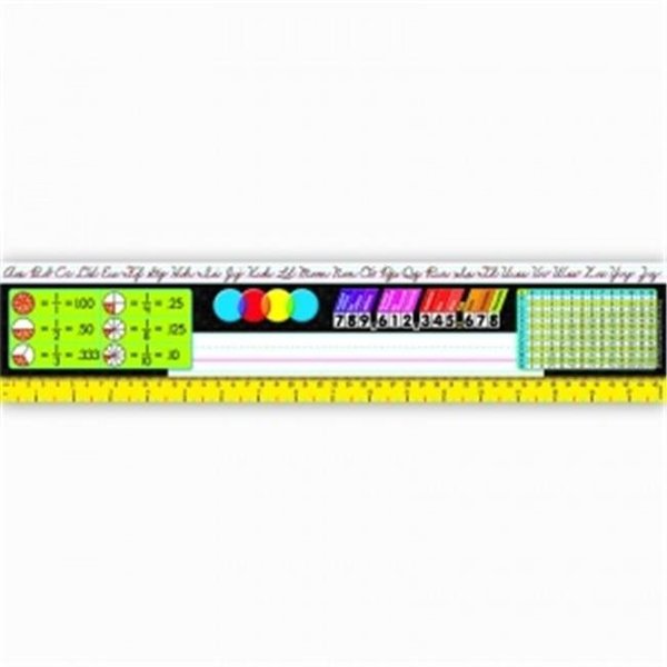 Trend Enterprises Trend Enterprises T-69403BN Reference Size Name Plates Grade 3-5 Zaner-Bloser Desk Toppers - Pack of 3 T-69403BN